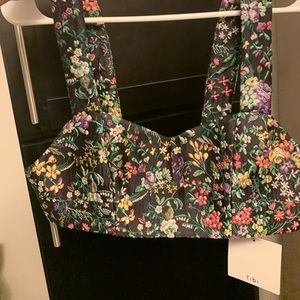 New with tags - tibi cropped top